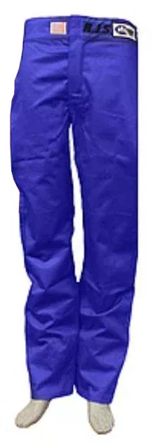 200440308 – RJS RACING Pants, Men's Fire Retardant Cotton 3 Extra Large Blue SFI 3.2 A/5 Rated